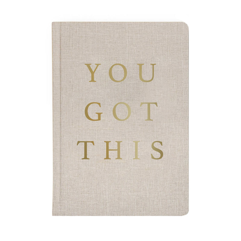 You Got This - Tan + Gold Journal