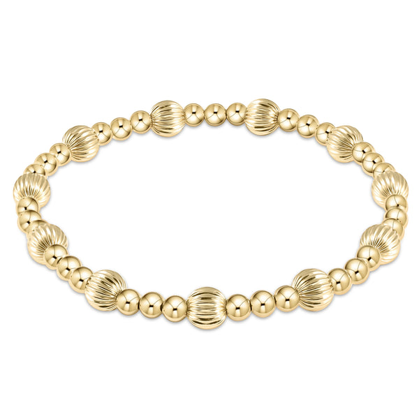 Dignity Sincerity Gold Bracelet - 6mm