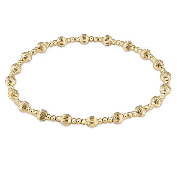 Dignity Sincerity Gold Bracelet - 4mm