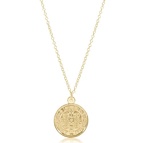 Blessing Charm Gold Necklace