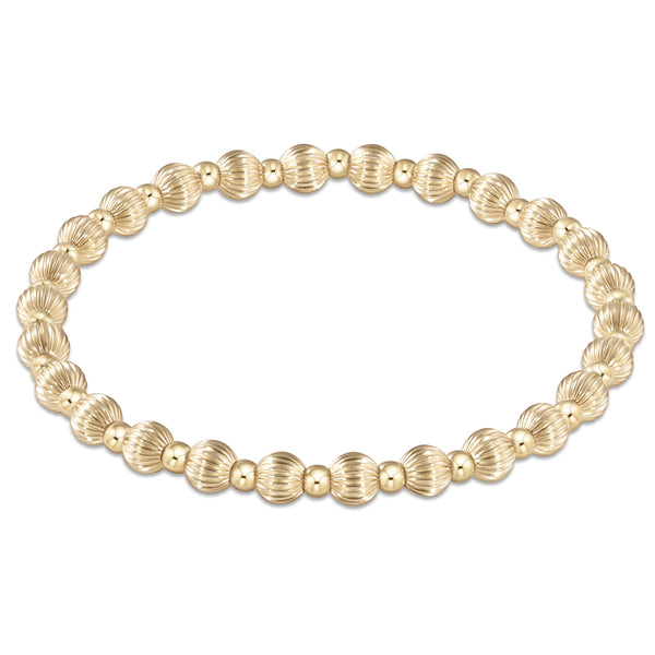 Dignity Grateful Gold Bracelet -5mm