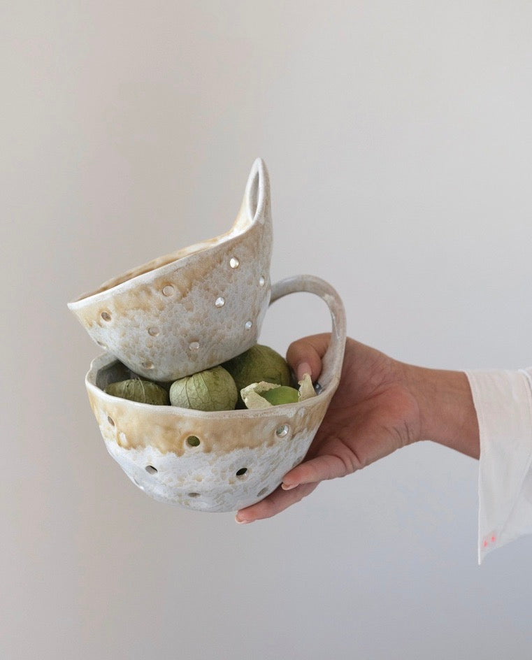 Stoneware Colanders Baker & Co. Home Mercantile