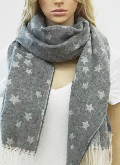 Buckhead Scarf - Grey