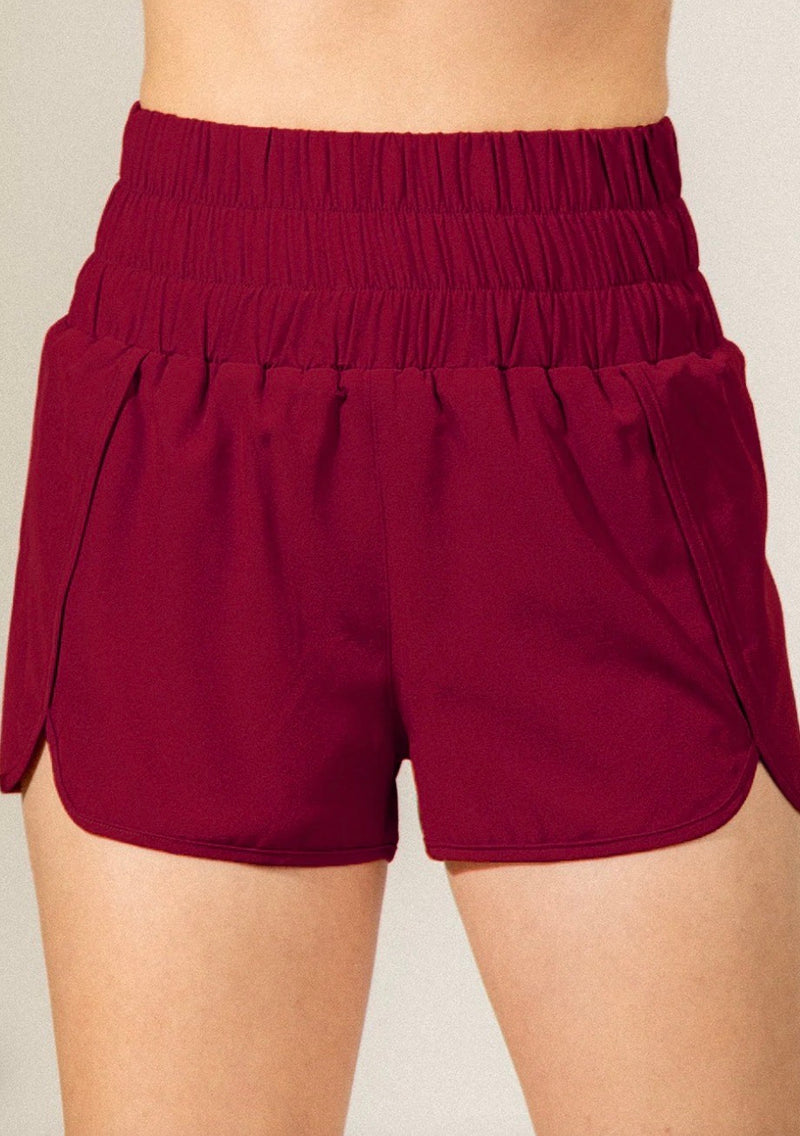 Get Up + Go Shorts - Berry