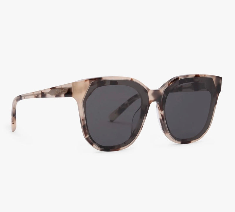 Gia Cream + Tortoise Sunglasses