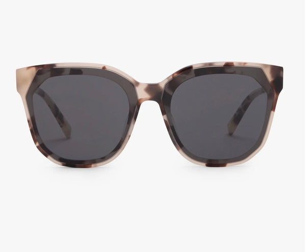 Gia Cream + Tortoise Sunglasses