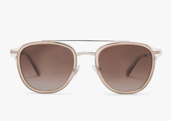Camden Vintage Crystal Polarized Sunglasses