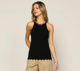 Knit Black Tank