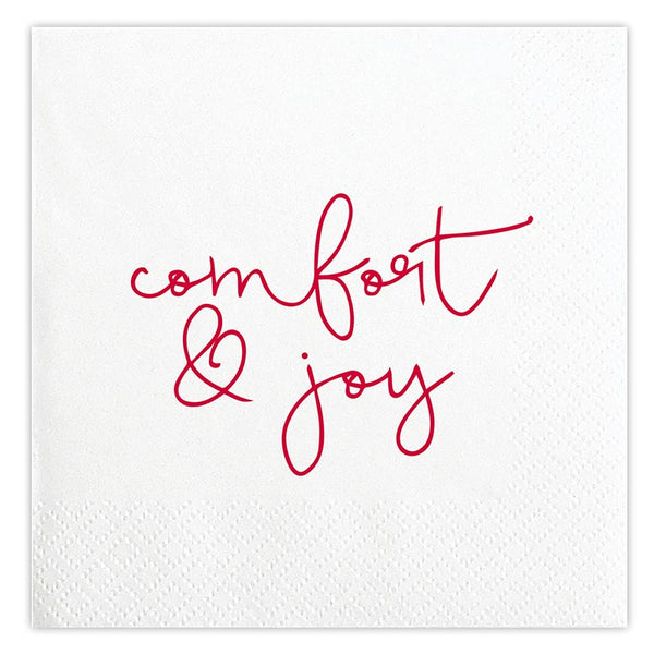 Comfort + Joy Cocktail Napkins