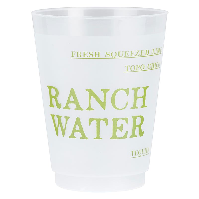 Ranch Water Frosted Reusable Cup