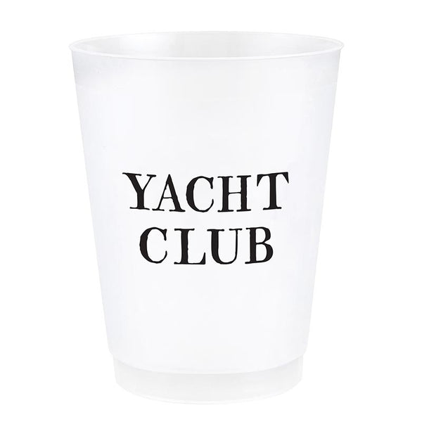 Yacht Club Reusable Cups