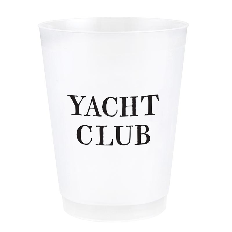 Yacht Club Reusable Cups