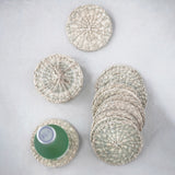 Hand-woven Seagrass Coaster Set