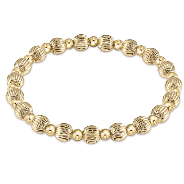 Dignity Grateful Gold Bracelet - 6mm