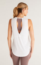 Glow With the Flow Tank - White