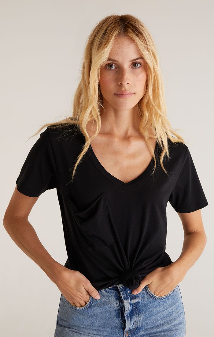 The Pocket Tee - Jet Black